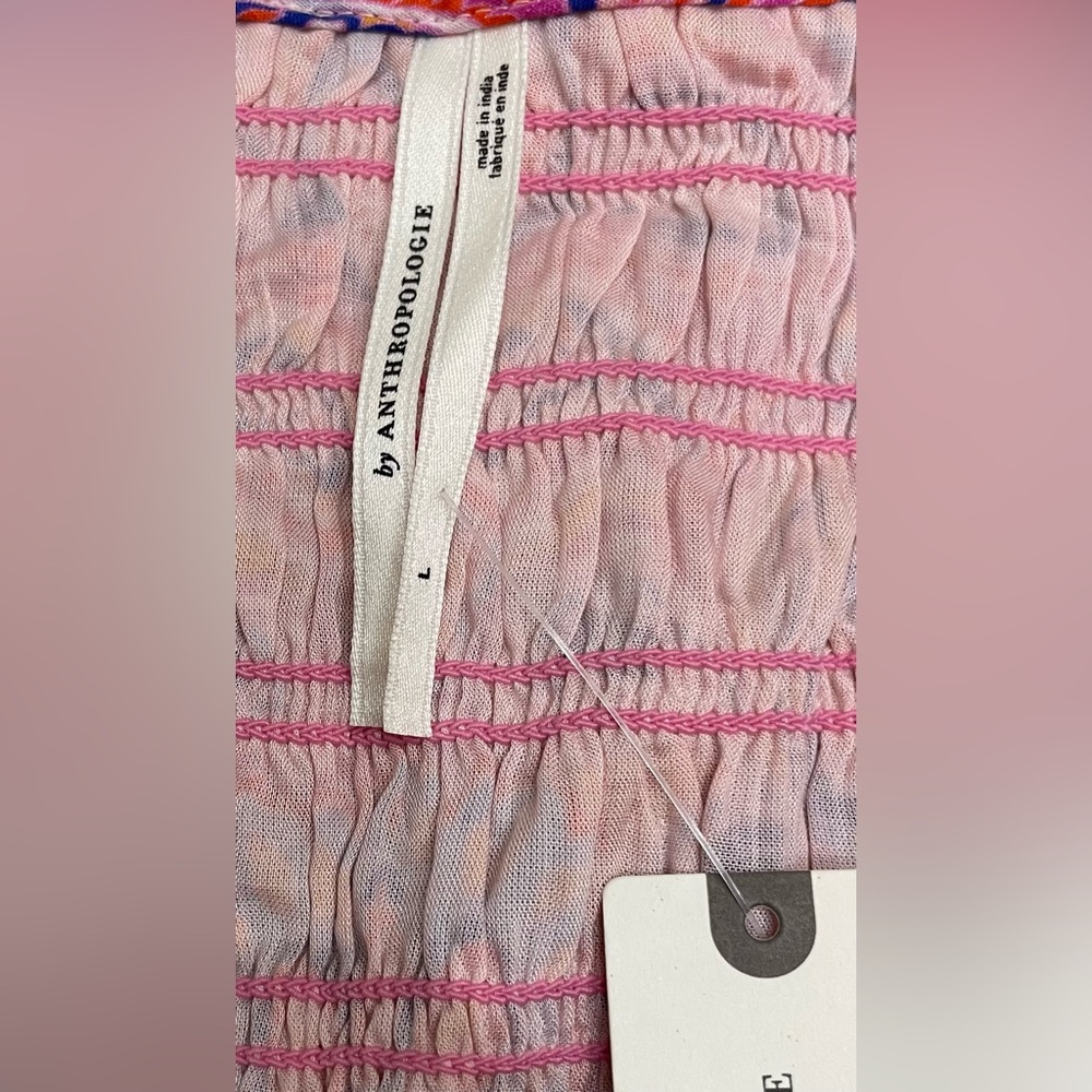 Anthropologie Peregrine Pink and Purple Mini Dress - Picture 8 of 11